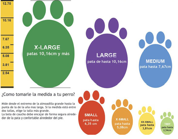PawZ Botas Amarillas XXS PawZ Botas Amarillas XXS