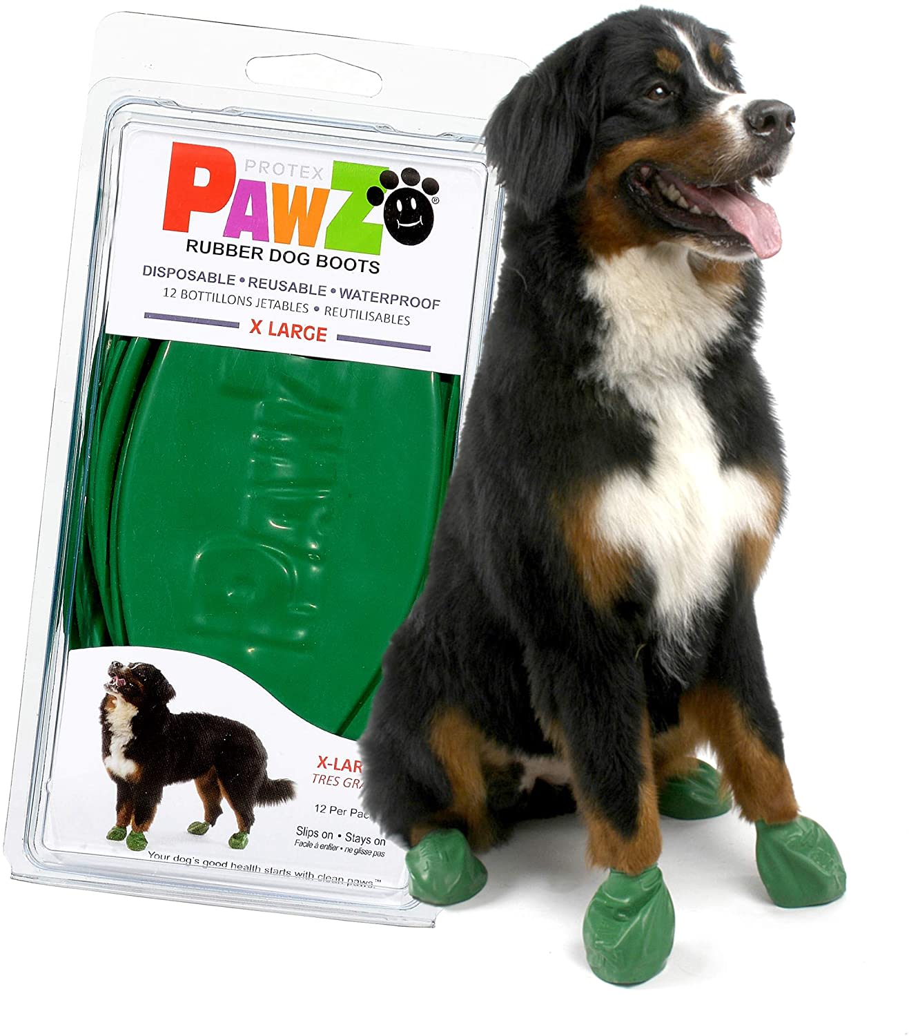 PawZ Botas Verde XL PawZ Botas Verde XL