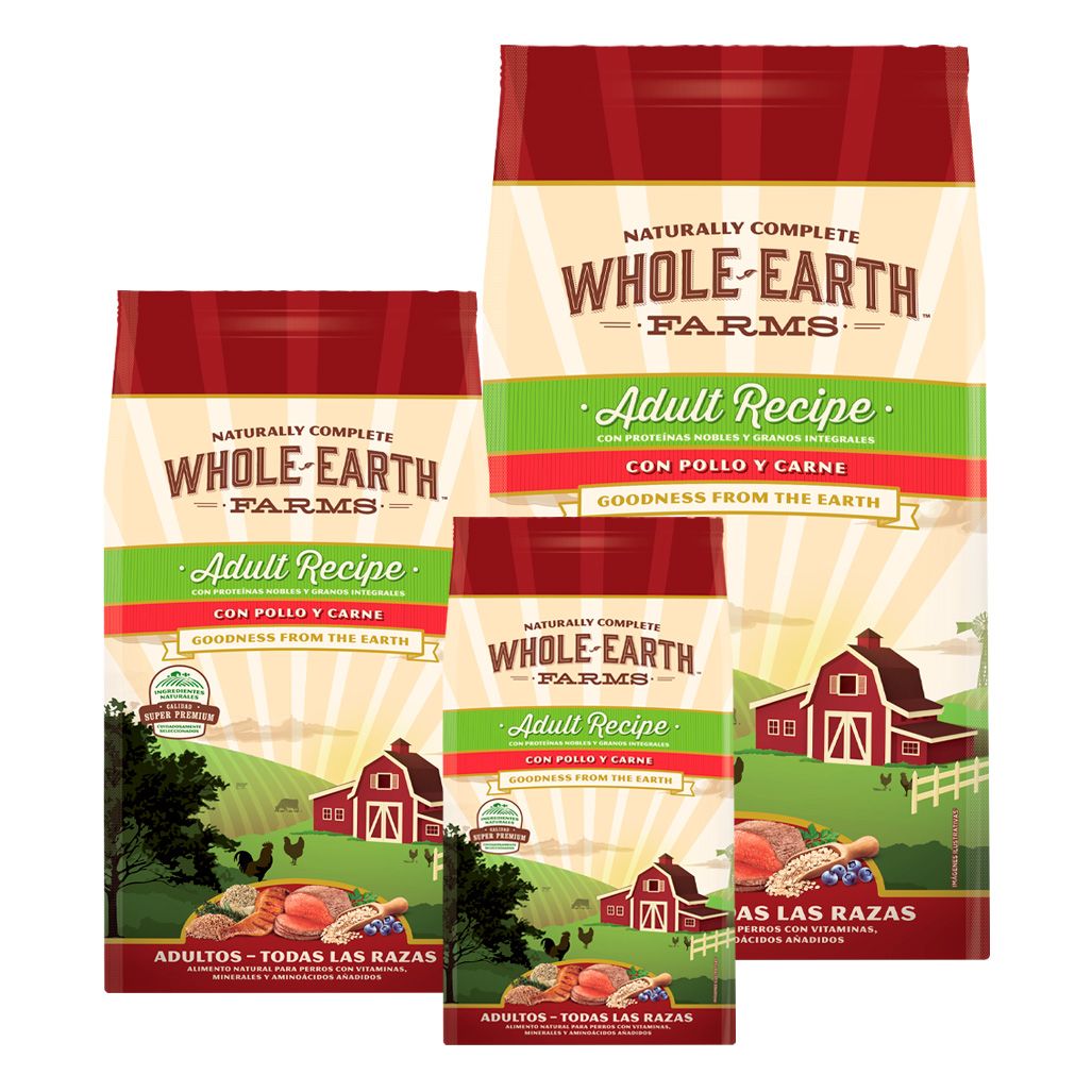 Whole Earth Farms Adult Carne Vacuna Whole Earth Farms Adult Carne Vacuna
