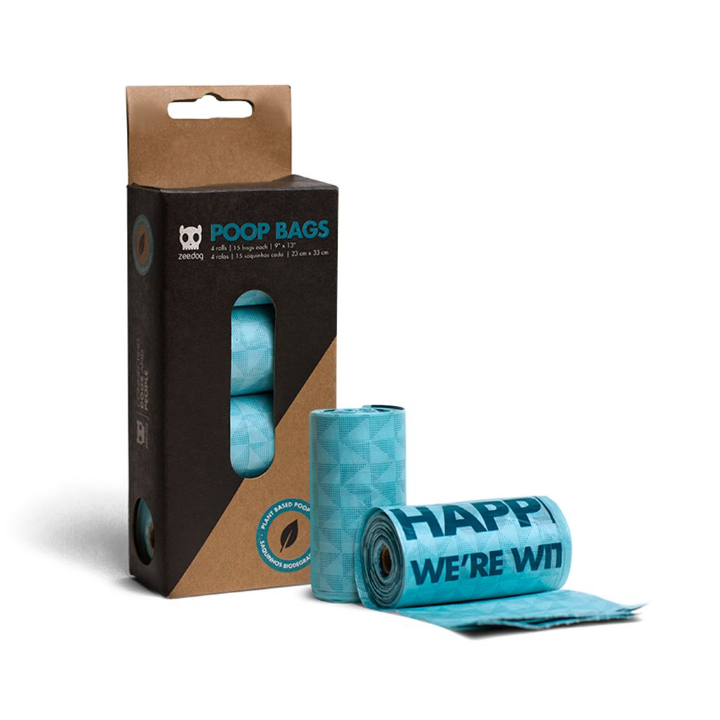 ZeeDog Poop Bags Refill Box 4 Pk ZeeDog Poop Bags Refill Box 4 Pk