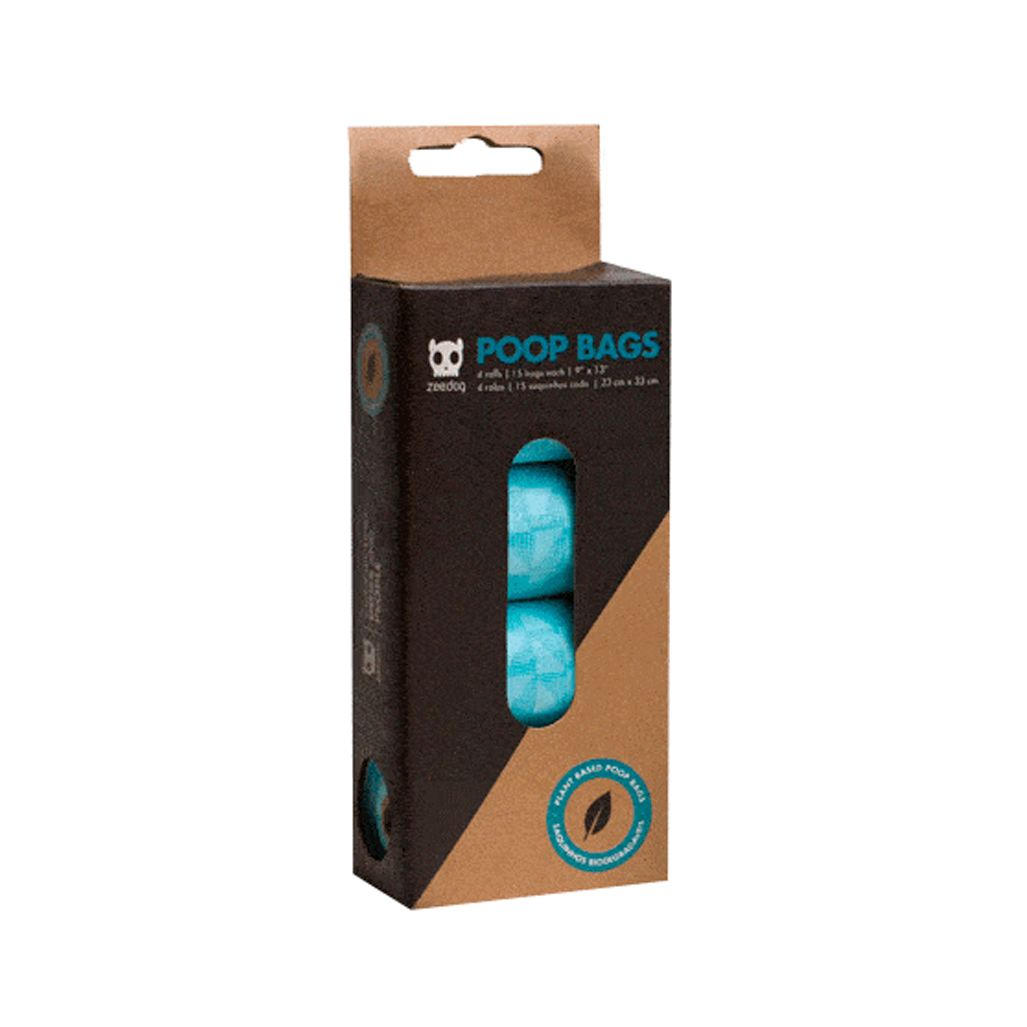 ZeeDog Poop Bags Refill Box 4 Pk ZeeDog Poop Bags Refill Box 4 Pk