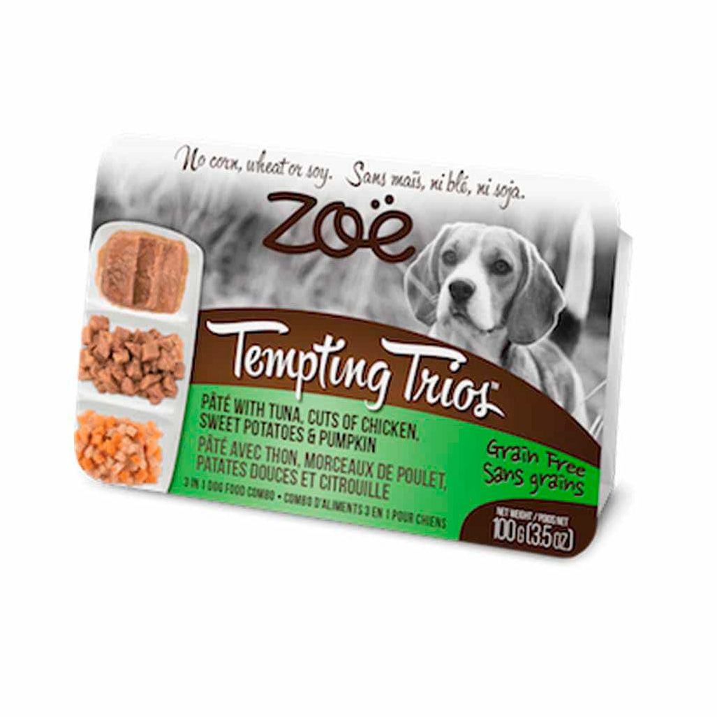 Zoe Trios Atun. Pollo & Verduras Grain Free 100 Gr Zoe Trios Atun. Pollo & Verduras Grain Free 100 Gr