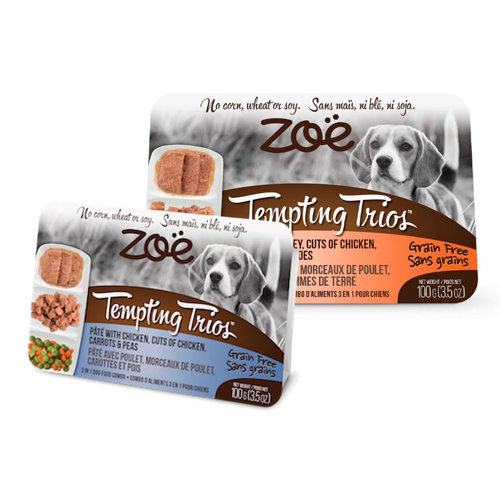 Zoe Trios Pack 4 Unidades x 100 Gr 2 Pavo - 2 Pollo Zoe Trios Pack 4 Unidades x 100 Gr 2 Pavo - 2 Pollo