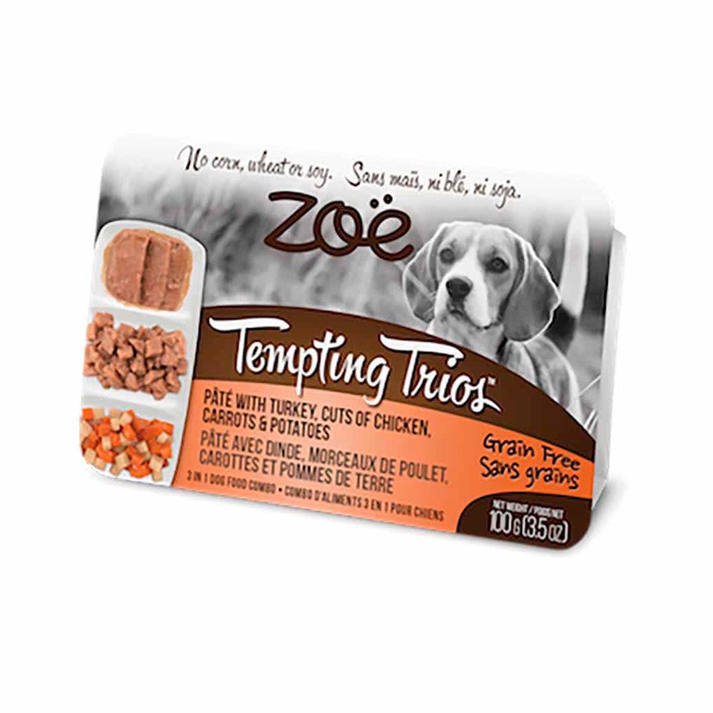 Zoe Trios Pavo. Pollo & Verduras Grain Free 100 Gr Zoe Trios Pavo. Pollo & Verduras Grain Free 100 Gr
