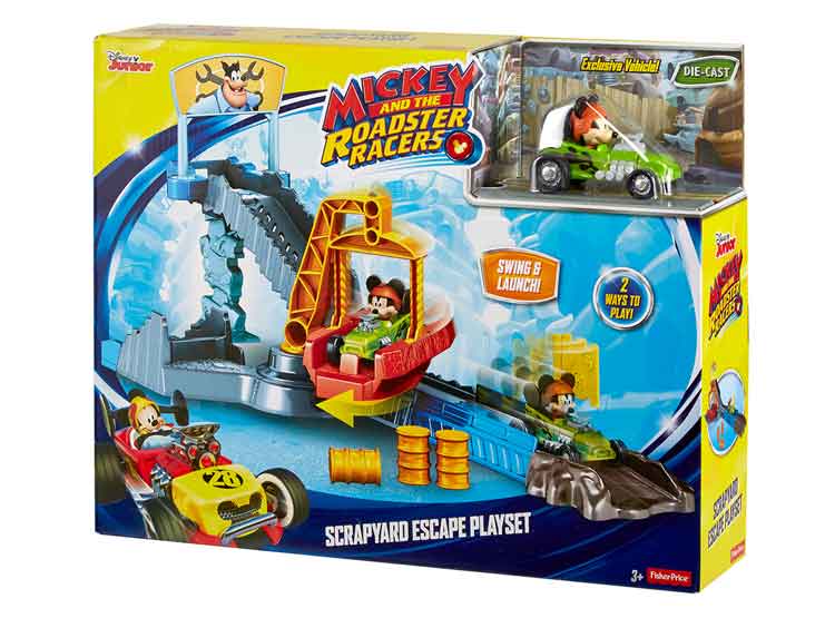 Mickey Mouse Dropkick PISTA MICKEY MOUSE DROP LOOP PLAYSET N°FPJ57 | Phanter