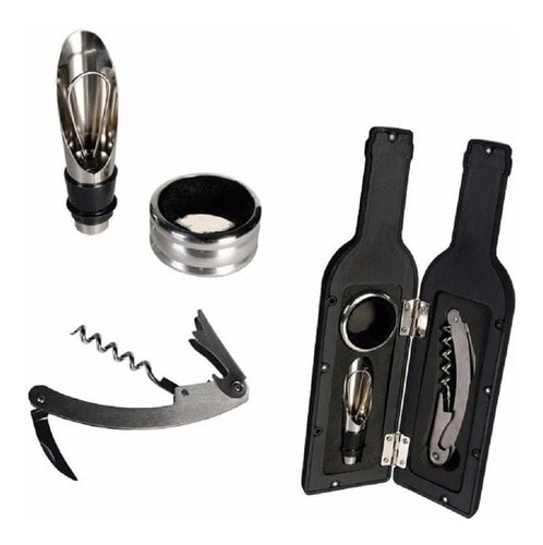 SET DESTAPADOR DE VINO