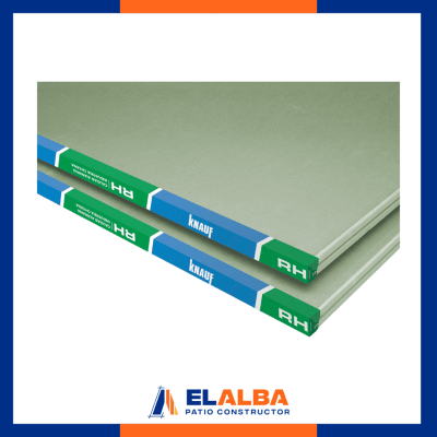 Plancha Yeso Cartón RH 15x1200x2400mm1