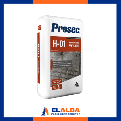 Hormigon Preparado H30 (H-01) Saco 25Kg Presec1