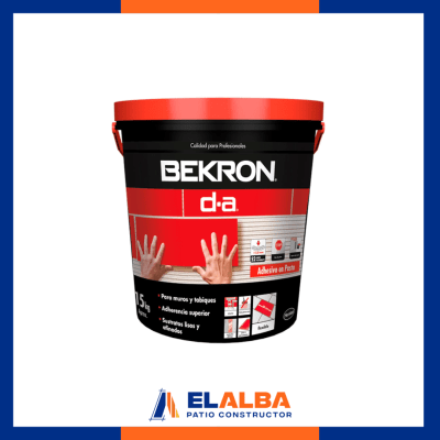 Adhesivo Doble Accion Pasta 15Kg Bekron1