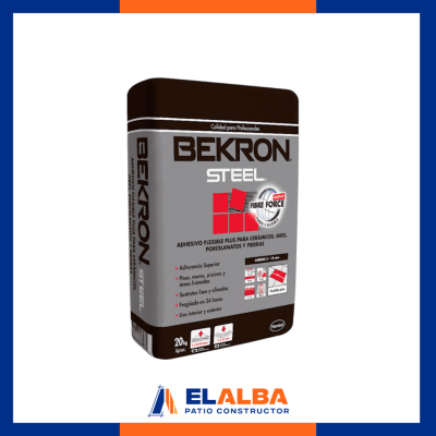 Adhesivo Muro Steel 20Kg Bekron1