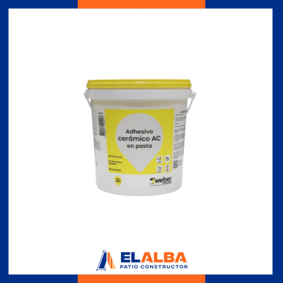 Adhesivo Cerámico Pasta Galon 6 Kg Weber (QUI051)1