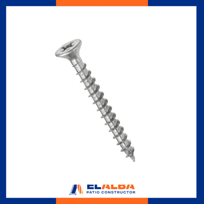 Tornillos Volcanita Hilo Fino 6 x 1.5/8