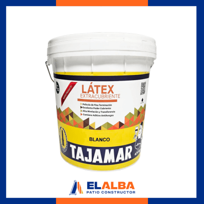 Latex Extracubriente Blanco Tineta (4 GL) Tajamar1