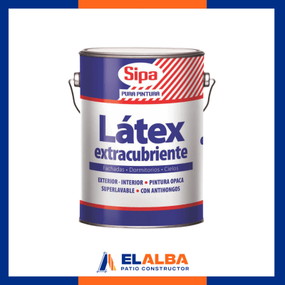 Latex Extracubriente Blanco (1 GL) Sipa1