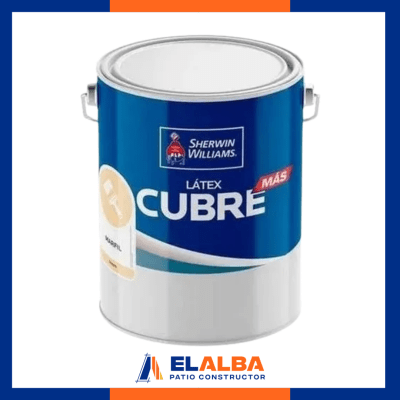 Latex Cubre Mas Blanco (1 GL) SW1