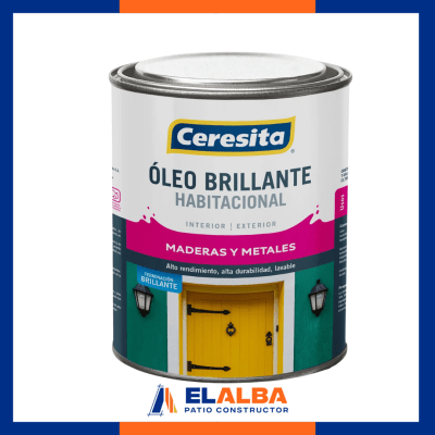 Oleo Habitacional Amarillo Rey (1/4 GL) Ceresita1