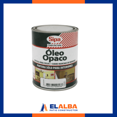 Oleo Opaco Blanco (1/4 GL) Sipa1