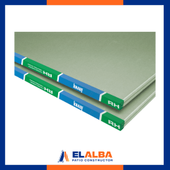 Plancha Yeso Cartón RH 12.5x1200x2400mm
