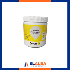 Adhesivo Cerámico Pasta Pote 1 Kg Weber (QUI269)