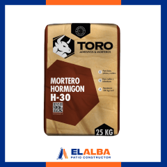 Hormigon Preparado H30 Saco 25 Kg Toro