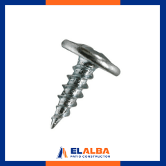 Tornillos Cabeza Lenteja Punta Fina 8 x 1