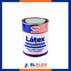 Latex Extracubriente Blanco (1/4 GL) Sipa