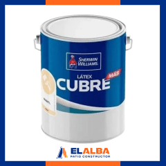 Latex Cubre Mas Blanco (1 GL) SW