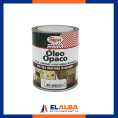 Oleo Opaco Blanco (1/4 GL) Sipa
