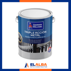 Pintura Triple Accion Metal Blanco Crudo (1 GL) SW