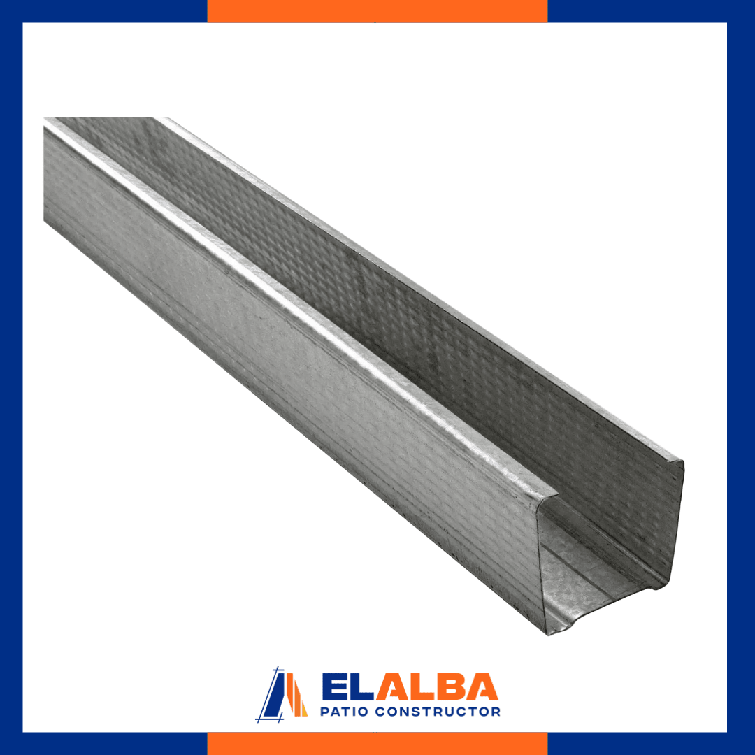 Metalcon Montante Economico 38x38x6x0.5x2.4m1