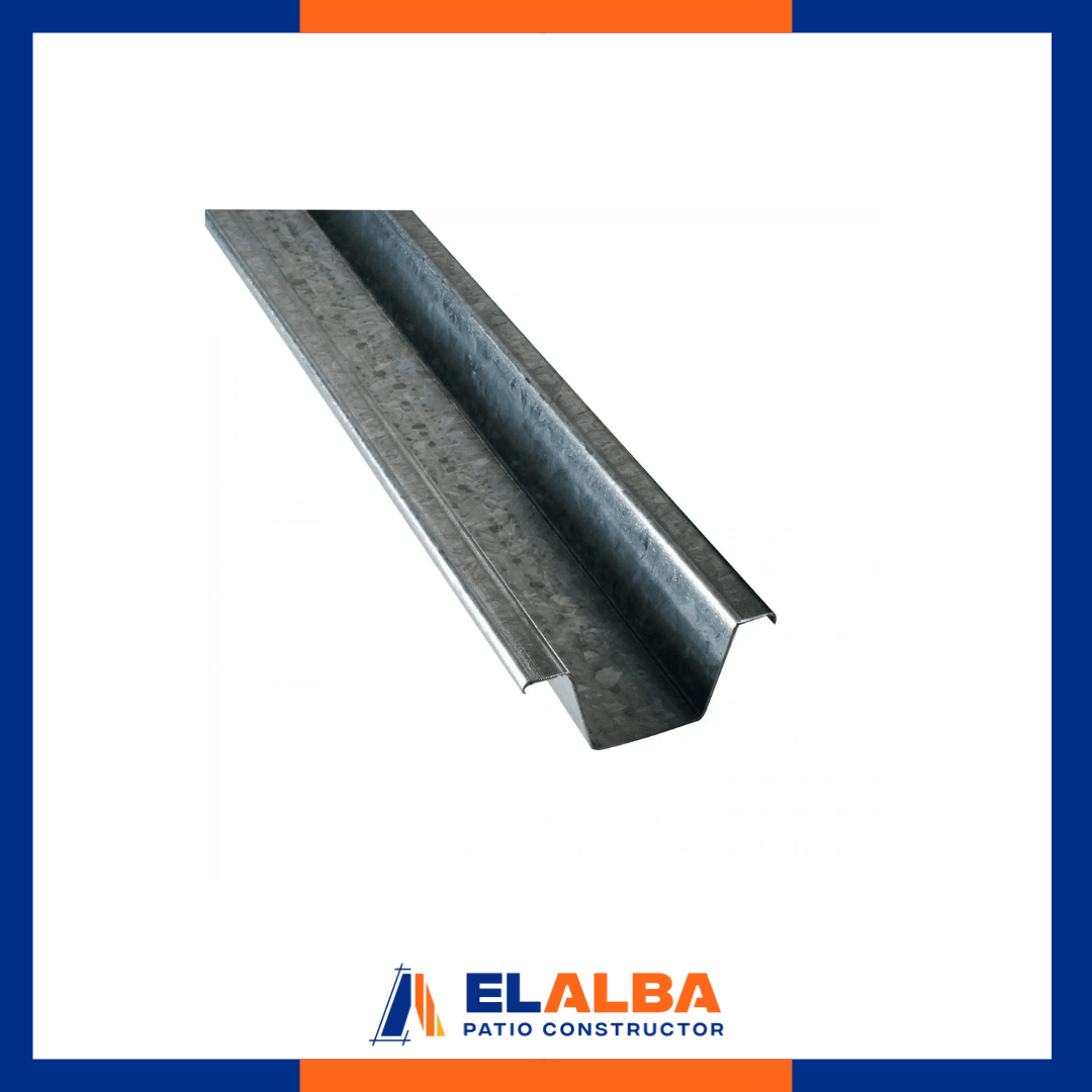 Metalcon Omega Economico 38x35x15x8x0.50x6m1