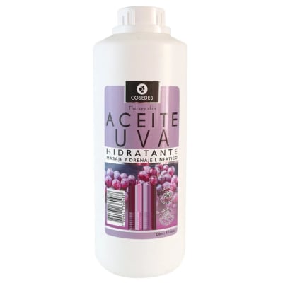ACEITE MASAJE 1 LITRO UVA