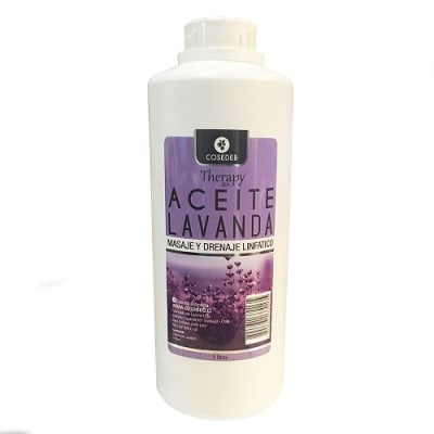 ACEITE MASAJE 1 LITRO LAVANDA