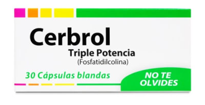 CERBROL FOSFATIDILCOLINA 190 mg | MEMORIA Y CONCENTRACION | 30 Cápsulas