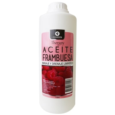 ACEITE MASAJE 1 LITRO FRAMBUESA
