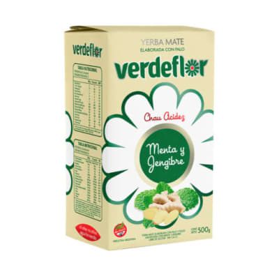 YERBA MATE MENTA Y JENGIBRE