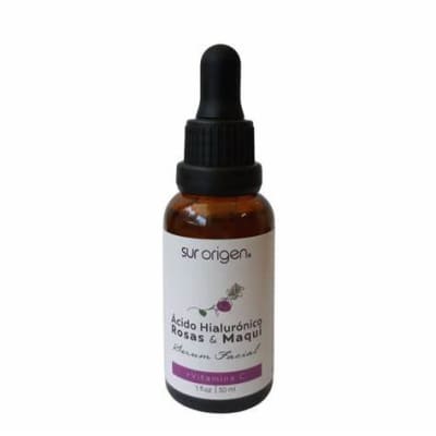 SERUM FACIAL ACIDO HIALURONICO ROSAS Y MAQUI