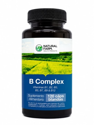 B COMPLEX 120 CAPS BLANDAS