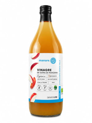 VINAGRE DE MANZANA 1LT MANARE