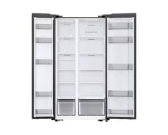 REFRIGERADOR SIDE BY SIDE 564L GRIS PLATEADO MATE, caja dañada 0