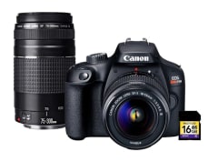 Kit Canon T100 + Lentes 1855 Y 75300, Open Box 0