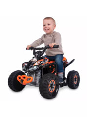 Cuatrimoto 6V + Batería Recargable + Naranja 0
