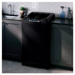 Lavadora Carga Superior Fensa Premium Care 21 21KG Negro- Caja genérica 0