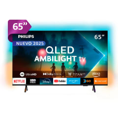 QLED Televisor  Philips. 4K Ambilight 65PUD8250/43 0