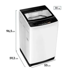 LAVADORA CARGA SUPERIOR MADEMSA 12 BZG 12KG BLANCO 0
