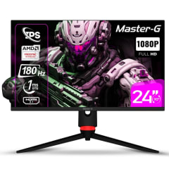 Monitor Gamer LED MASTER G 24' FHD IPS PIVOTE 90 180HZ 1MS MGMG2440,Open Box, caja con desgaste 3