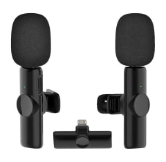 Micrófono Inalámbrico Genérico De Doble Solapa  Iphone