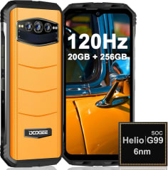 Celular Doogee S100, 256GB, 4G,  No toma chip Entel, Amarillo-Reacondicionado 0