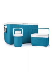 Combo Coleman Cooler 45 Litros + 8.5 Litros + 3.8 Litros Azul 1