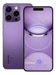 Celular Oukitel P1, 256GB, Dual, 4G,  con leve desgaste alrededor cámara, Violeta-Reacondicionado